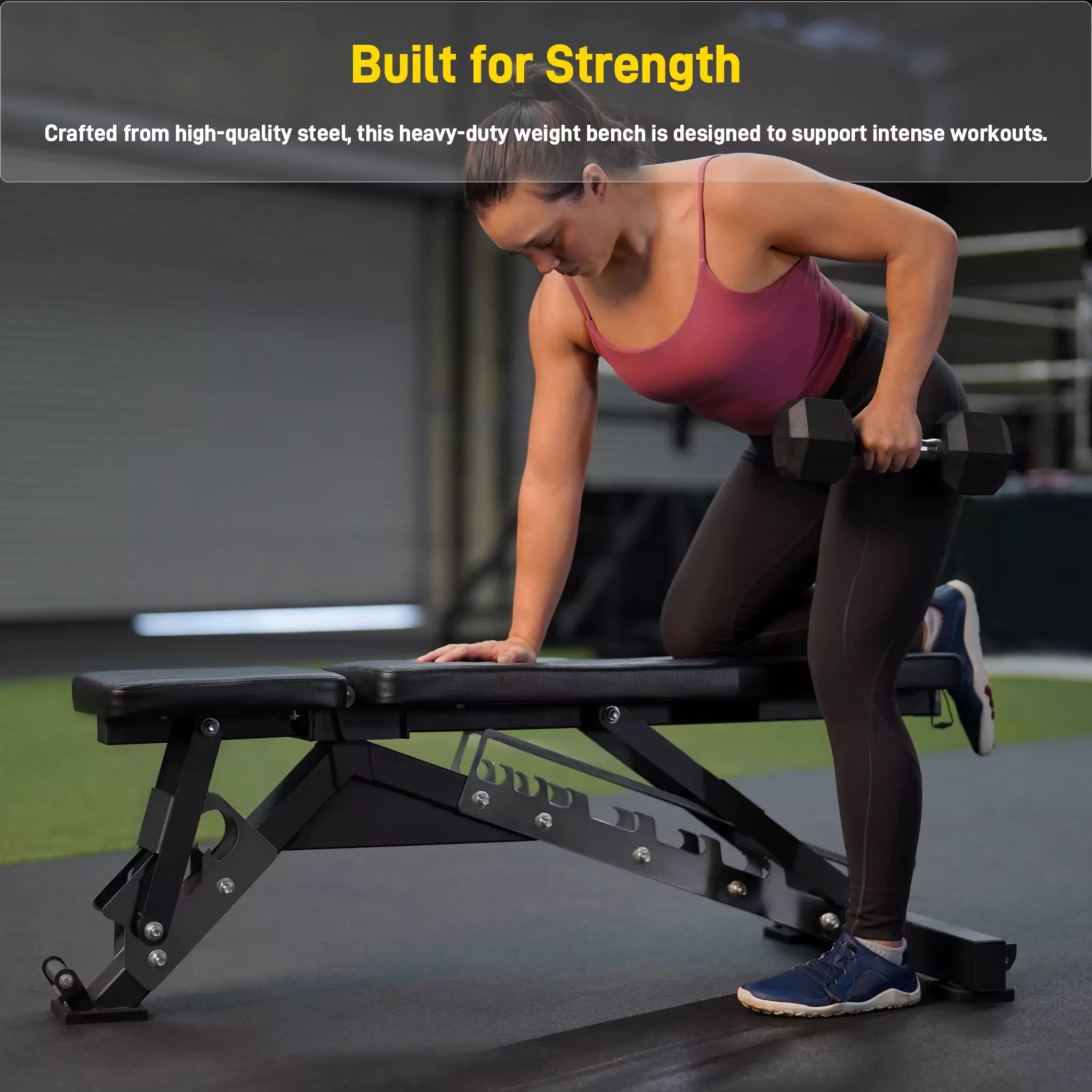 Heavy Duty Weight Bench for Full Body Workout