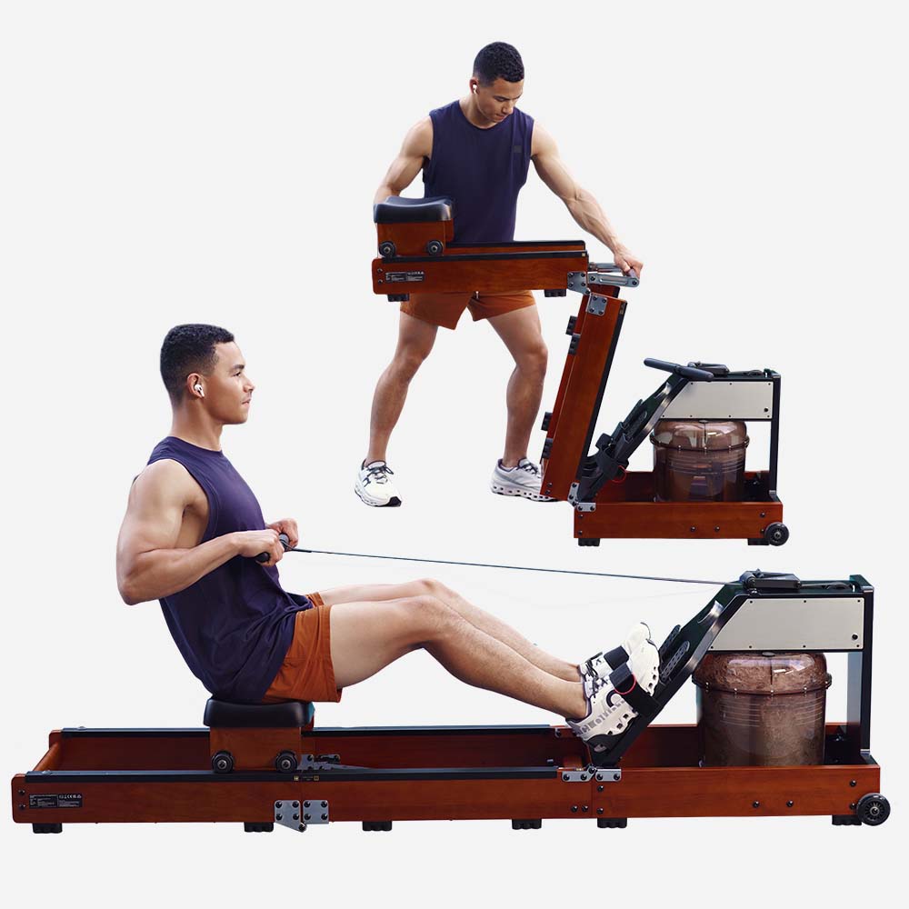 WM10 Tri-fold Water Rowing Machine