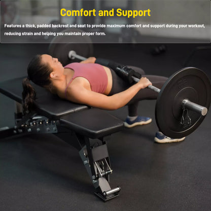 Heavy Duty Weight Bench for Full Body Workout