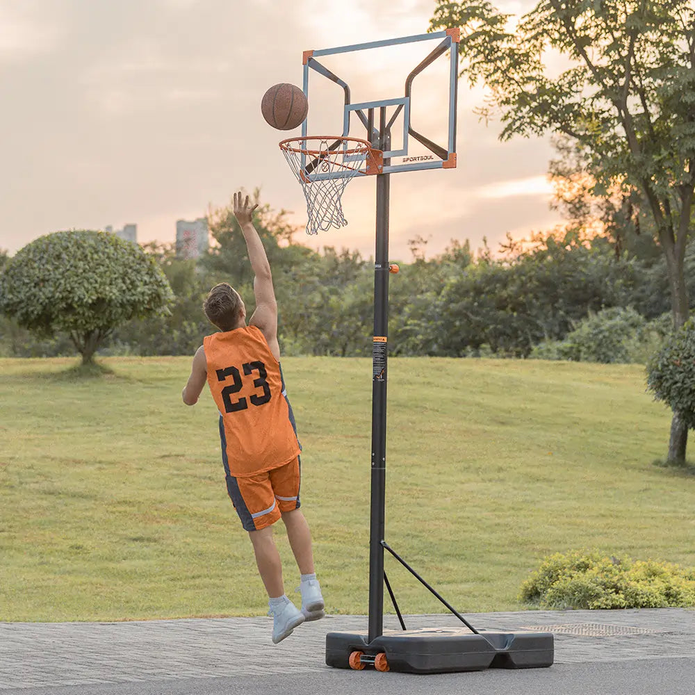 Outdoor Adjustable Portable Basketball Hoop All Ages