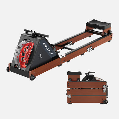 KingSmith WR20 Trifold Water Rowing Machine | 176lbs Resistance ...