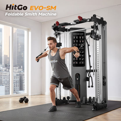 Commercial Foldable Smith Machine
